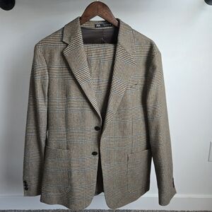 Zara Italian Fabric Suit with Pants